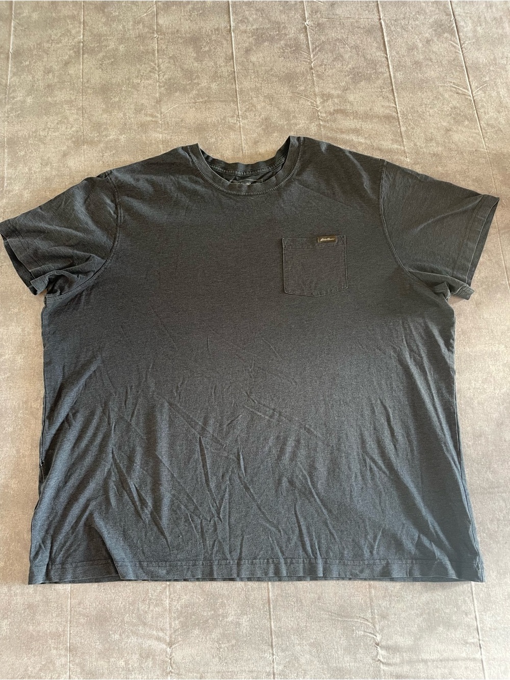 Eddie Bower Men's Black Short Sleeve Pocket Tee
